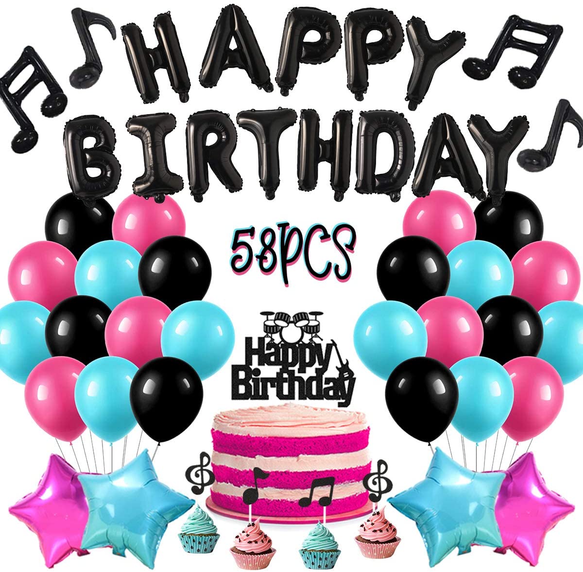 Tik Tok Party Decorations With Balloons And Cake Topper Music Note Balloons For Boys And Girls Tik Tok Themed Party Supplies Walmart Com Walmart Com Tik Tok Party Decorations With Balloons And Cake Topper Music Note Balloons For Boys And Girls Tik Tok Themed Party Supplies Walmart Com Walmart Com