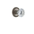 thumbnail image 4 of Grandeur Solfon_Prv_238 Soleil Solid Brass Rose Privacy Door Knob Set - Nickel, 4 of 7