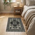 thumbnail image 3 of ODIKA 2'x3' Washable Accent Rug Spotted Inspired Geometric Abstract Patchwork Bold Cow Snack Refined Structured for Bedroom, RV, Pet Friendly, Bedside Mat, 3 of 7