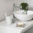 thumbnail image 2 of Concrete Cement Hand Soap Dish, Ribbed Drainage Design, Gray, 2 of 6
