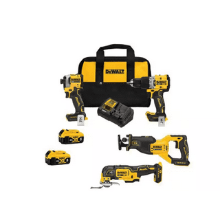 DEWALT 20V MAX Power Tool Combo Kit, 4-Tool Cordless Power Tool Set with 2  Batteries and Charger (DCK423D2) 