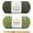 Avocado Green+Army Green, variant on BATELO 2 Pack T-Shirt Yarn for Beginner Crochet Bags/Basket/Coaster, 400g/144yds High Elastic Thick Polyester Fabric (Red)