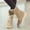 Khaki, variant on LSLJS Women Bandage Solid Color Shoes Casual Warm Winter Ankle Boots, Women's Snow Boots