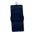 thumbnail image 3 of Neceser colgante, neceser de cosméticos resistente, plegable y multifuncional con gancho para colgar. Azul oscuro, 3 of 9