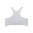 thumbnail image 4 of INSPIRE CHIC Women's Pullover Wire Free Racerback Removable Pads Bra White, 4 of 6