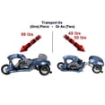 thumbnail image 2 of Tzora - Titan - Folding Lightweight Scooter - 3-Wheel - Silver - PHILLIPS POWER PACKAGE TM - $500 VALUE, 2 of 5
