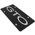 thumbnail image 3 of Pontiac GTO Name License Plate (Black), 3 of 3