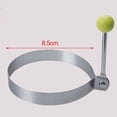 thumbnail image 1 of Chendee Kitchen Stainless Steel Pancake For Mold Ring Cooking Fried For Egg Shaper Cook,Circle, 1 of 7