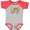thumbnail image 3 of Inktastic Sloth Gifts for Girls Girls Baby Bodysuit, 3 of 5