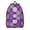 Geometric Flower and-1, variant on Daisy Pioneer Flower Black Pattern Backpack for School, Cute School Bag with Adjustable Shoulder Straps and Padded Back, 15.7"x11.8"x5.5"