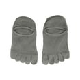 thumbnail image 4 of Unique Bargains 1 Pair Five Toe Socks Breathable Durable Socks Light Gray Male, 4 of 6