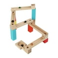thumbnail image 2 of Bloques de madera Baoblaze juego de construcción clásico de bricolaje Pista de diapositivas, 2 of 8