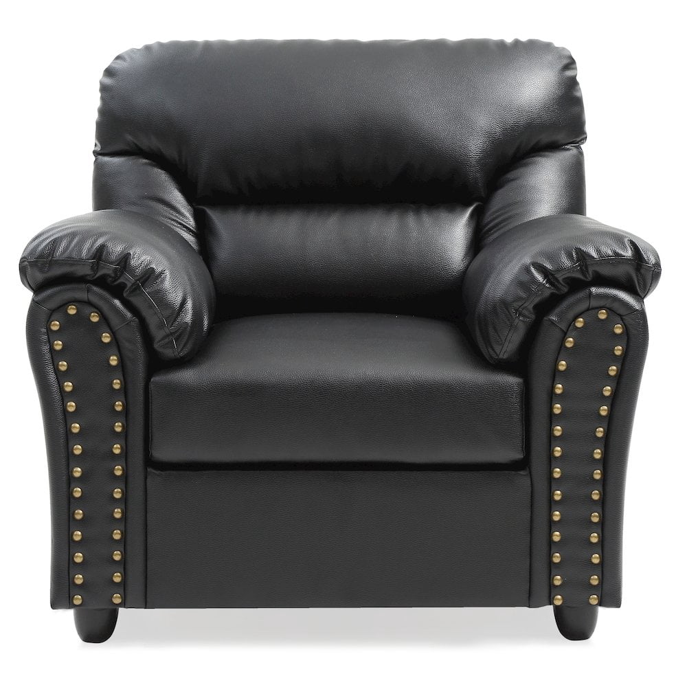 Glory Furniture Olney Accent Chair in Black Color