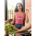 thumbnail image 2 of Just Before Sunrise Gold Foil Racerback Tank Women -Image by Shutterstock, Female XX-Large, 2 of 4