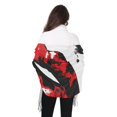 thumbnail image 5 of Lips Winter Scarf for Women Fashion Warm Long Soft Blanket Scarves Gifts, 5 of 10