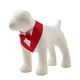 thumbnail image 3 of Zhuge Bandana para perros 1 pieza, mezcla de poliéster ligera de secado rápido, baberos tipo bufanda triangular, pañuelo ajustable para perros, regalo para mascotas, L, amarillo, 3 of 3