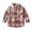 Red, variant on CAIXIA Polo Shirts For Boys Boys Flannel Shirts Kids Long Sleeve Plaid Tops Casual Button Down Shirt Western Plaid Jacket,Beige