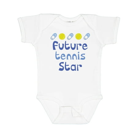 

Inktastic Future Tennis Star Baby Boy Gift Baby Boy Bodysuit