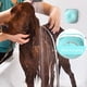 thumbnail image 4 of Paquete de 2 cepillos de baño para perros, dispensador de champú para mascotas de silicona suave, cepillo de aseo para masajeador de mascotas, 4 of 5