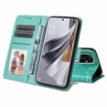 thumbnail image 4 of Funda tipo cartera GANGXUN para OPPO Reno 10 Pro 5G , diseño girasol, cuero PU, soporte, cierre magnético, tarjetero, 4 of 5
