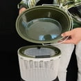 thumbnail image 3 of Bucket,2-in-1 Bucket Fish Bait Container Handle Colander Bait Container Bucket Fish Box Bucket Rusuo 2-in-1 Eryue, 3 of 7
