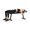 Weider Traditional Flat Bench with a Sewn Vinyl Seat, 460 lb. Weight