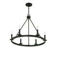 thumbnail image 4 of Trade Winds May 6-Light Chandelier in Matte Black, 4 of 6