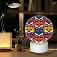 thumbnail image 6 of Salouo Fox Face for Round Acrylic Night Light - Acrylic Sheets with LED Light Lamp Base - Decorative Night Lamp for Restaurant Bar Cafe Shop Room Decoration, 6 of 9
