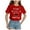 Red, variant on Tkrady Toddler Girls Valentine's Day New Heart Graphic Short Sleeve Crewneck T Shirts Tops Fun Letter Print Tee Clothes, Sizes 1-14 Years