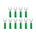thumbnail image 2 of Fork Spade Wire Connectors Y Spade Plug Connector Electrical Fork Spade Wire Connector U Type Wire Connector Banana Plug Adapter 10pcs Fork Spade Banana Plug Wire Connectors Brass, 2 of 8