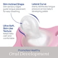 thumbnail image 4 of Chicco PhysioForma Dual Soft Pacifier Grey/Dusty Rose 6-16m 2pk, New, 4 of 12