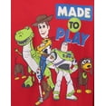 thumbnail image 4 of Camiseta Toy Story Disney Pixar para Niños con Woody, Buzz Lightyear y Forky, 4 of 7