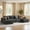 Gray, variant on XIZZI No Assembly Sectional Sofa, Compact Shipped Furniture with High Density Foam and Comfortable Seating, Upgraded Plush Couch, Black