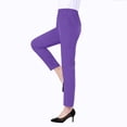thumbnail image 4 of Seductiva Women Flowy Pants Women's Spring/Summer New Solid Color Loose Casual Pocket Pants Beach Pants Loose Fit, 4 of 5