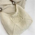 thumbnail image 6 of JKCCZLL Bohemia Summer Crochet Beach Bag Women Underarm Shoulder Bags Cute Crossbody Purse Travel Top-handle Tote Hobo Handbag,Khaki,outdoor, 6 of 7
