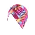 thumbnail image 1 of fastboy Turban Traditionnel pour Femmes Polyester Lavable Pliable Bonnet Intérieur Extérieur Bureau Marche Magasinage Voyage Bonnet Rose Rouge, 1 of 7
