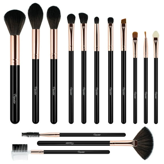 14Pcs Make up Brushes Set EyeShadow Blusher Face Powder Foundation Kabuki