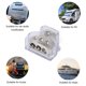thumbnail image 5 of Riwesomey Bloque de distribución de energía de 3 vías, distribuidor de tierra, bloque de conexión para amplificador de coche, divisor de Audio Automoción decorativa y accesorios, 5 of 6