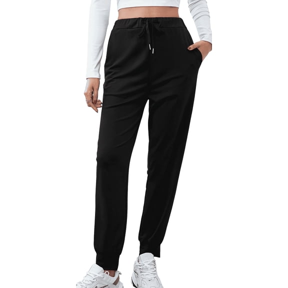 SOMER Women's Sweatpants Joggers Pants Comfy Lounge Athletics Yoga Pajama Pants with Pockets,Polyester Fiber