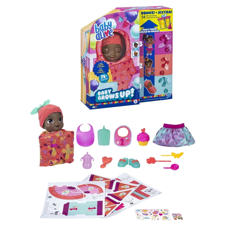 Baby Alive Baby Grows Up Interactive Growing Doll photo 1