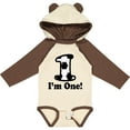 thumbnail image 3 of Inktastic First Birthday Soccer 1 Year Old Boy Boys or Girls Long Sleeve Baby Bodysuit, 3 of 5