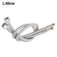 thumbnail image 4 of Taps Mixed Hot And Cold Water Inlet Basin Sink Water Pipe Water Inlet Hoses 2pcs, 4 of 10