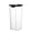 1300ml(7.2“ H), variant on Storage Jars, Clear Plastic Food Storage Containers with Airtight Lid Stackable Kitchen Canisters for Rice, Sugar, Flour, Pasta, and Spice Jars