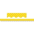 thumbnail image 1 of Yellow Mini Polka Dots Border Trim - Pack of 6, 1 of 1