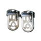 thumbnail image 2 of Toystoory 2 piezas de repuesto para reposapiés de bicicleta, reposapiés plegable de acero, pedales, accesorios, actualización modificada Ciclismo Plata Toystoory OD029733-02, 2 of 6