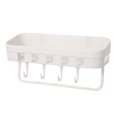 thumbnail image 1 of Estante para , Estante Adhesivo para Baño, Estante Sin , Estante de Almacenamiento Giratorio Montado en La Pared, Organizador, Soporte para Blanco Baoblaze Estante de baño, 1 of 7