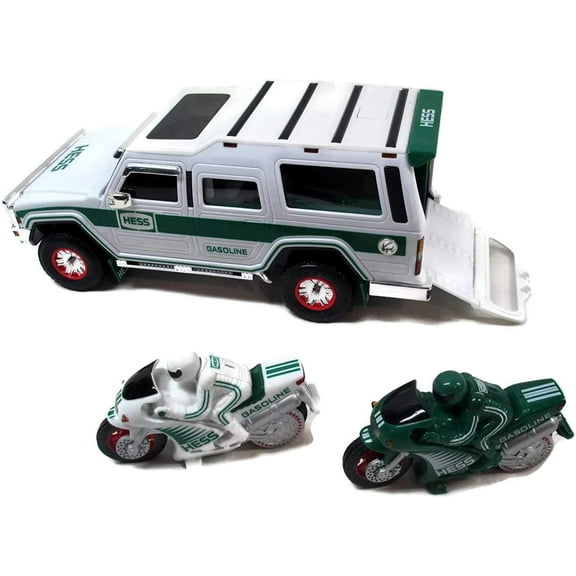 Hess Sport Utility Vehicle and Motorcycles (2004 Hess Toy Truck)