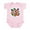 Petal Pink, variant on CafePress - Hibiscus Tie Dye 1 Body Suit - Baby Light Bodysuit, Size Newborn - 24 Months