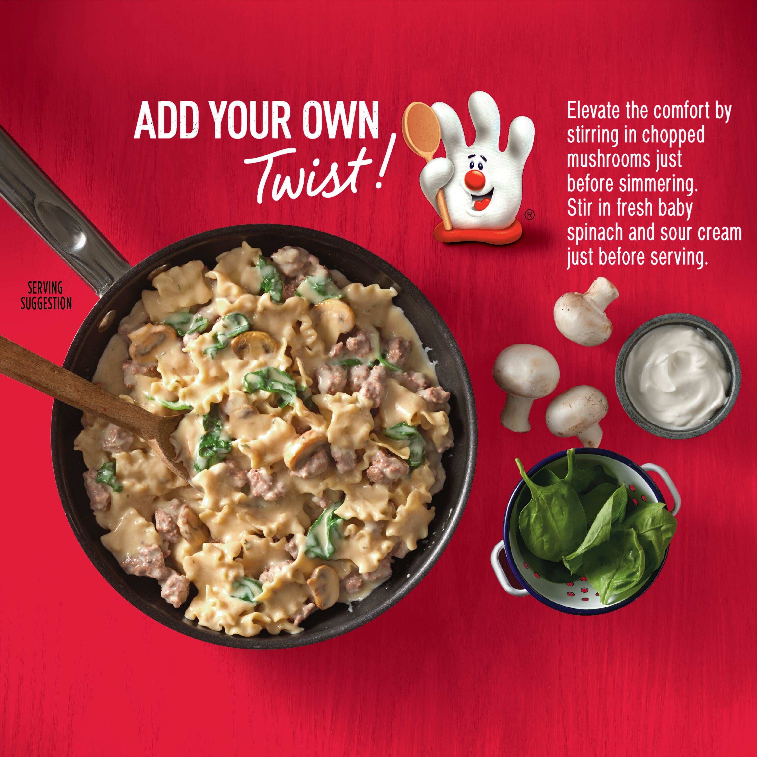 (12 pack) Hamburger Helper Deluxe Beef Stroganoff Pasta, 5.5 oz Box