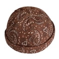thumbnail image 2 of Cheers.US Mens Cotton Brimless Skullcap Sailor Cap Rolled Cuff Retro Beanie Hat, 2 of 7